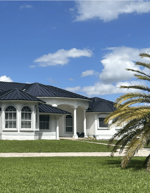 Front view house